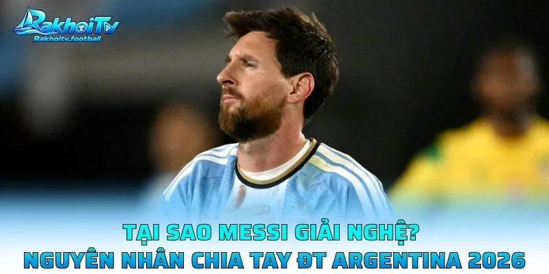 Tại Sao Messi Giải Nghệ? Nguyên Nhân Chia Tay ĐT Argentina 2026